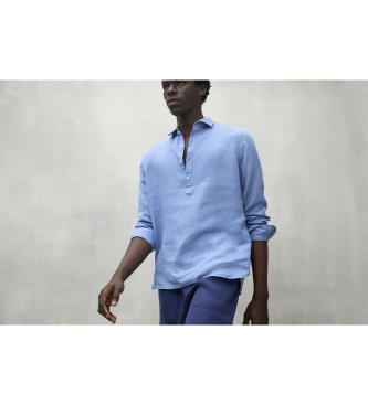 ECOALF Chemise bleue Polino