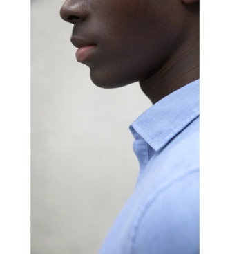 ECOALF Chemise bleue Polino
