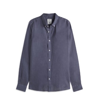 ECOALF Malibu Leinenhemd blau