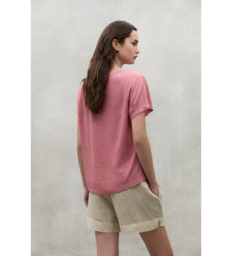 ECOALF Camiseta Bod rosa