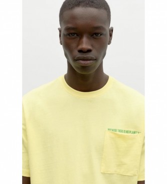 ECOALF Deraalf T-shirt yellow
