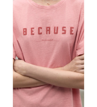 ECOALF Camiseta Kemi rosa