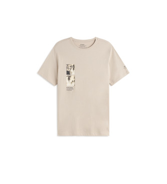 ECOALF Palmi beige T-shirt