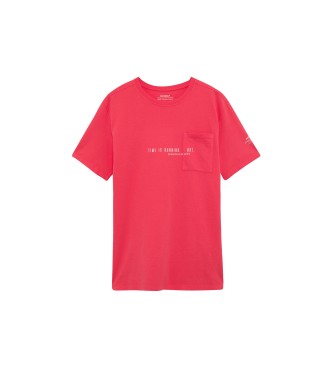 ECOALF T-shirt Raffialf fuchsia