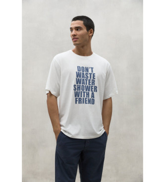 ECOALF T-shirt Waste biały