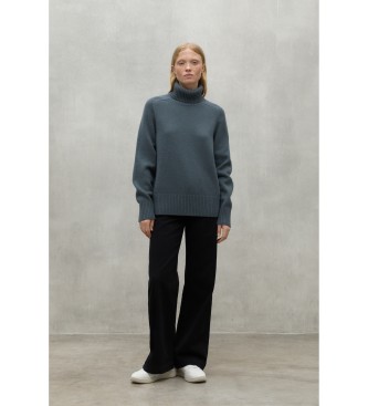 ECOALF Khaki blue jumper