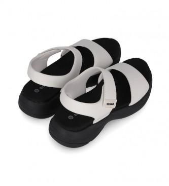 ECOALF Sandalias Carlalf blanco, negro - Tienda Esdemarca moda, calzado y  complementos - zapatos de marca y zapatillas de marca