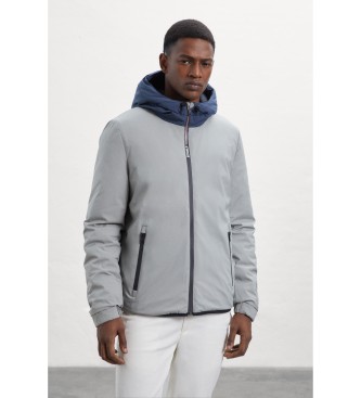 ECOALF Veste Cartes gris