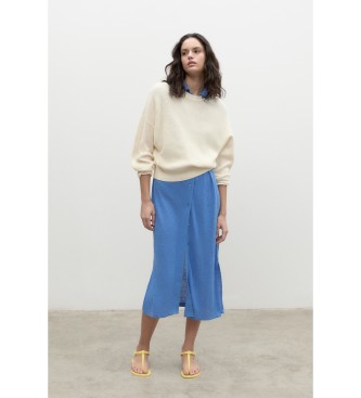 ECOALF Off-white Cedaralf knitted pullover