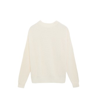 ECOALF Off-white Cedaralf strikket pullover