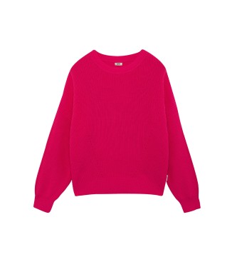 ECOALF Różowy sweter Cedar
