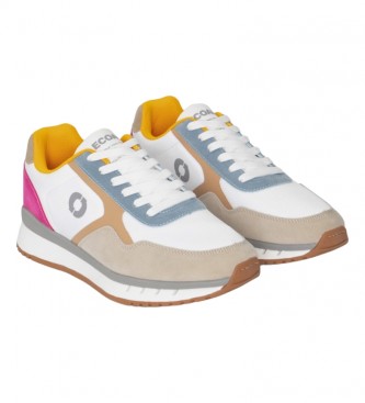 ECOALF Chaussures Cervino blanc, rose