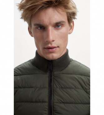 ECOALF Gilet con rifiniture verdi