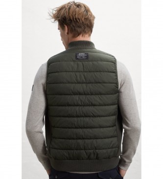 ECOALF Waistcoat Trim groen