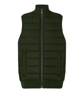 ECOALF Gilet con rifiniture verdi