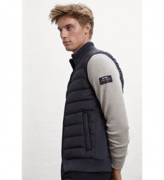 ECOALF Waistcoat Trim grey