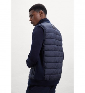 ECOALF Gilet con finiture blu scuro