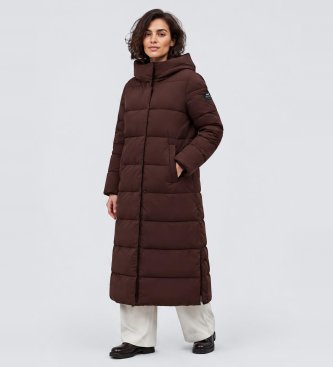 ECOALF Chaqueta Adriana marrón oscuro