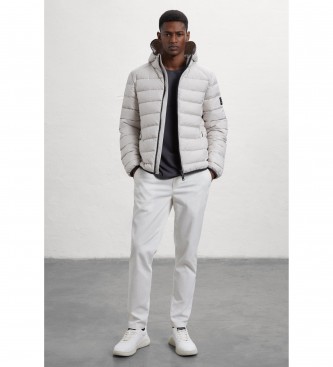 ECOALF Giacca Aspenalf bianco ghiaccio
