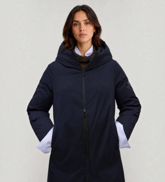 ECOALF Chaqueta Baru Reversible azul marino