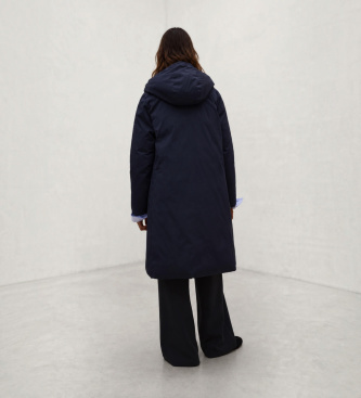 ECOALF Chaqueta Baru Reversible azul marino