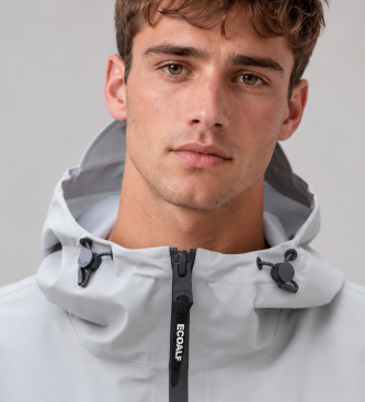 ECOALF Blaue Diluvio-Jacke