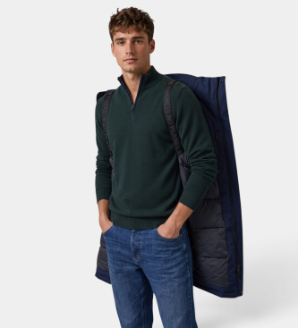 ECOALF Jakna Iceberg temno modra