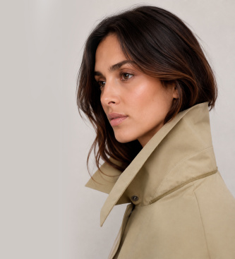 ECOALF Beige stormjack