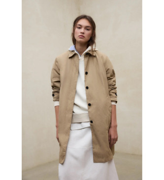 ECOALF Veste beige Verne