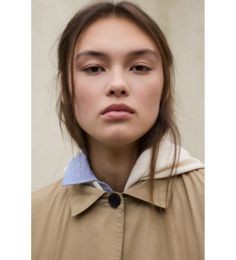 ECOALF Veste beige Verne