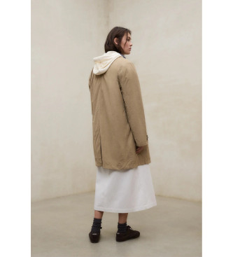 ECOALF Veste beige Verne