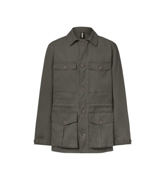 ECOALF Szara kurtka Atlas