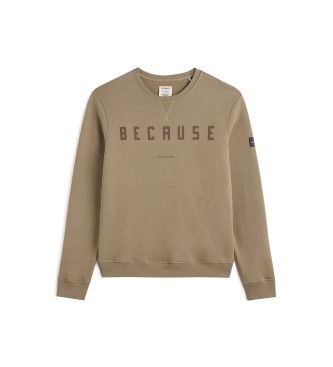 ECOALF Sweatshirt Bruin