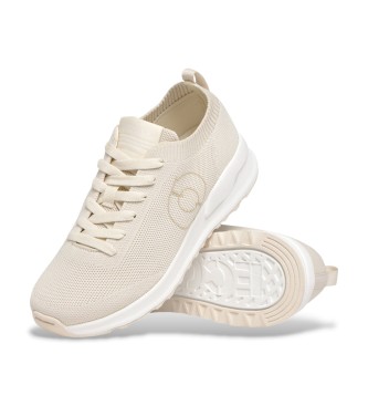 ECOALF Baskets Conde en tricot beige