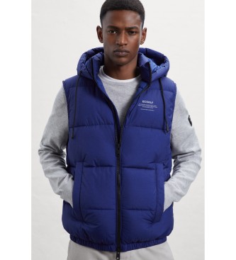 ECOALF Gilet Dablam bleu