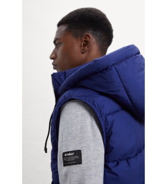 ECOALF Gilet blu Dablam