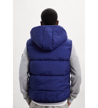 ECOALF Gilet Dablam bleu