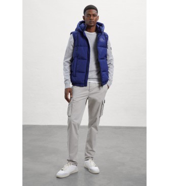 ECOALF Gilet Dablam bleu