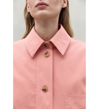 ECOALF Dagi pink overshirt