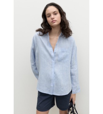 ECOALF Daria blauw shirt