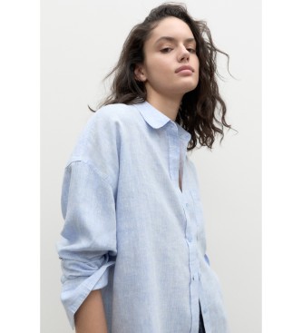 ECOALF Daria blauw shirt