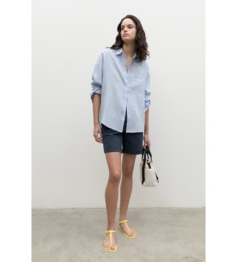 ECOALF Daria blue shirt