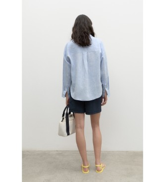 ECOALF Daria blue shirt