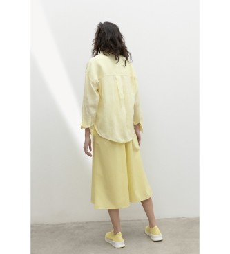 ECOALF Chemise Daria jaune