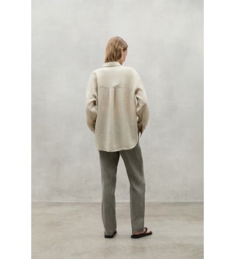 ECOALF Daria beige shirt