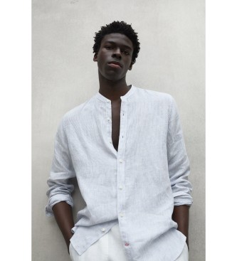 ECOALF Hemd David wei, blau
