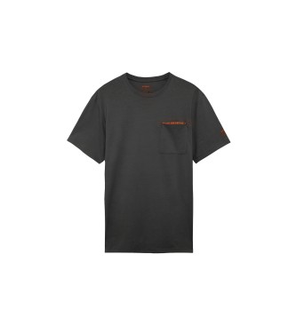 ECOALF T-shirt Deraalf cinzento escuro