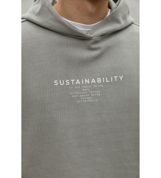 ECOALF Durban taupe sweatshirt