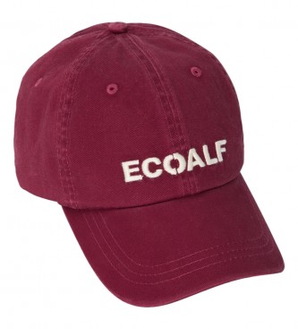 ECOALF Bordowa czapka Ecoalfalf