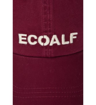 ECOALF Bordowa czapka Ecoalfalf